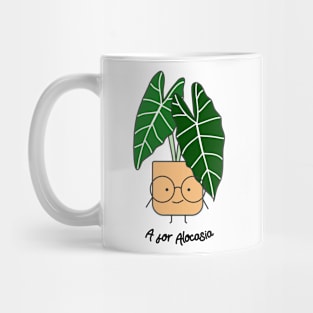 A for Alocasia Mug